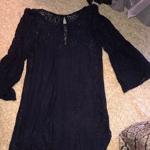 Navy Blue lace dress